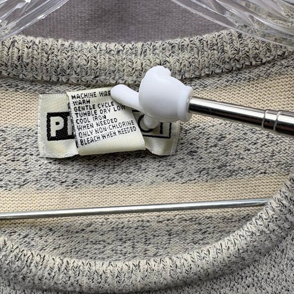 🧶 PK Elliot Vintage Striped Knit Short Sleeve Sweater 🧶 - Picture 3 of 6